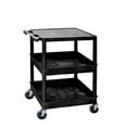 thumbnail image 1 of Carrito para bañera LUXOR STC211-B negro, 61 x 46 x 93 cm, fabricado en EE. UU., 1 of 4