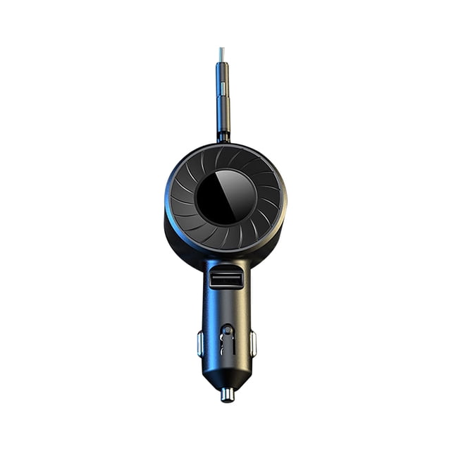 ddioayh Clearance 1.5m Cup Type Car Retractable Drag Three Usb Mobile Phone Three In Fast Charging Charger