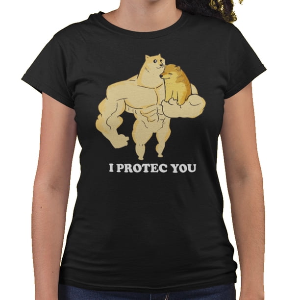 Playera Cheems Mamdo Meme Dama Once Playera manga corta