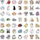 thumbnail image 2 of 100 pegatinas de animales adorables, paquete de pegatinas impermeables, pegatinas para botellas de agua, portátiles y maletas, pegatinas grandes, ideales para rellenar calcetines navideños., 2 of 5