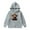Gray, variant on Kids Cow Pullover Hoodie Graphic Print Sweatshirt with Pocket for Boys Girls Outdoor Play Casual Wear(Black1,3-4Years)