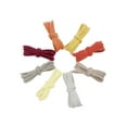 thumbnail image 2 of INSPIRE CHIC 2 Pairs Round Fuzzy Shoe Laces for Sneakers, Hairy Wide Shoelaces for Casual Shoes, 2 of 5
