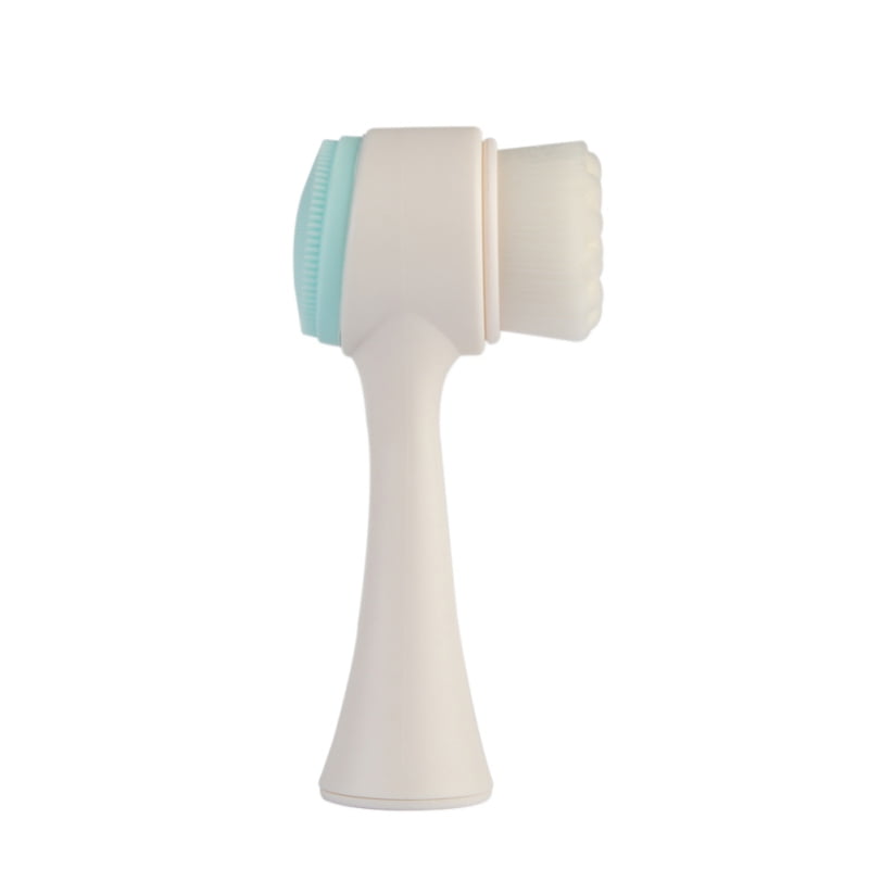 2in1 Face Brushes,Facial Cleaning Brush with Soft Bristles,Scrub Your Skin for Cleansing Exfoliating/Wash Makeup/Massaging