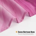 thumbnail image 4 of Hot Pink Marble Small Stall Shower Curtain 36 x 72, Abstract Ombre Half Size Narrow Shower Curtain Set, 36 inch Modern Fabric Shower Curtains for Chic Luxury Bathroom Decor, 4 of 6