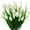 White, variant on 6 Bundles Pink Tulips Artificial Flowers 30 Heads Faux Tulips Fake Flowers for Mother's Day Faux Flowers Bulk for Vase Centerpieces Home Wedding Bouquet Table Center Decor,5 Flowers Heads/Bundles