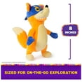 thumbnail image 4 of Dora the Explorer, Official Swiper Plush Fox, Stuffed Animals for Ages 3 and up, 4 of 8