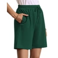 thumbnail image 1 of Bermudas casuales Quenteen, holgadas, de algodón, para mujer, 1 of 7