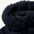 thumbnail image 5 of Pyhlmscde Women's Long Puffer Warm Thicken Fleece Coat, Puffer Jacket Womens, Winter Coats for Women, Womens Winter Clothes, 5 of 6