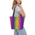 thumbnail image 2 of Disketp Animal Paw Rainbow for Women’s Casual Shoulder Tote Bag Cross-body Handbags for Shopping, Travel and Daily Use, 2 of 6