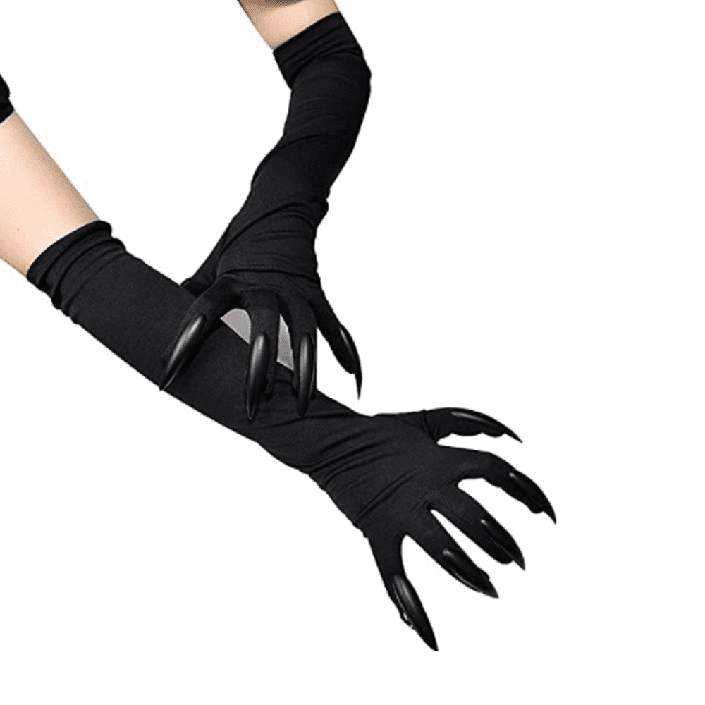 Gant noir griffe de chat