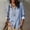 aa02_Blue, variant on Shirts for Women Loosse Button down Long Sleeve Casual Stripe Collar Womens Blouses
