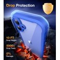 thumbnail image 3 of Funda para teléfono Diaclara diseñada para iPhone 16 6.1 (ultramar), color azul, 3 of 7