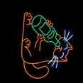 thumbnail image 2 of Handmadetneonsign Cat Beer Neon Sign, Drinking Cat Led Neon Sign Wall Art Decor, Party Business Bedroom Wall Decor, 2 of 5