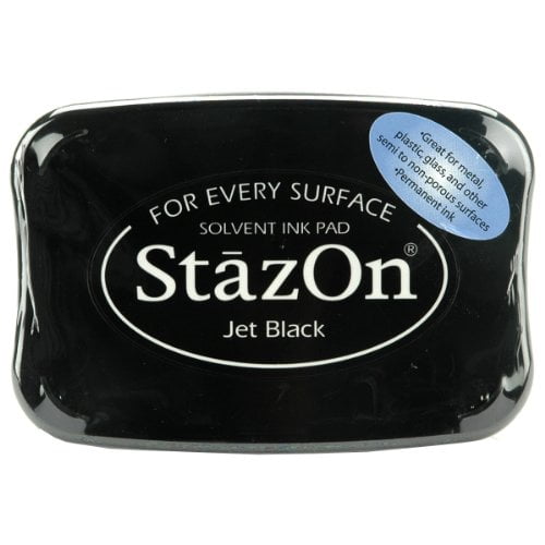 05SZ31 Jet black Tsukineko StazOn Ink Pad Fast Drying StazOn Ink Pad 