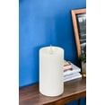 thumbnail image 3 of Set of Two White Flameless Pillar Candle, 3 of 6