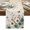 Beige, variant on Farmhouse Teal Tulips Table Runner Spring Summer Retro Beige Floral Tablerunners 13 x 36 Inch, Table Decorations Tabletop Scarf for Summer Gathering Holiday Farmhouse Kitchen Dining Decor