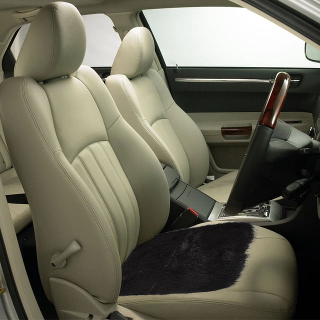 ADDHAT 1Ud Cojín Automóvil De Negro Para Asiento Confortable Antideslizante Y Cálido