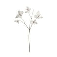 thumbnail image 2 of Gallickan Christmas Artificial Dried Branch, Butterfly Floral Arrangement for Christmas Tree Decoration, Fake Flower Spray for Home Decor, Winter Theme Decor, White, 2 of 6