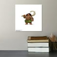 thumbnail image 4 of Gallery Pops Disney Moana - Maui With Mighty Fish Hook Wall Art, Unframed Version, 12" x 12", 4 of 5