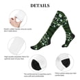 thumbnail image 5 of Lsque Happy Easter Pattern Sport Compression Socks for Men & Women 15-20 mmHg Knee High Nurse Pregnant Running Medical and Travel Athletic, 5 of 6