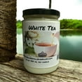 thumbnail image 1 of White Tea Vegan Coconut Soy 12 oz/ 355 ml Candle Hand-poured, Eco-friendly, Clean Burning, Bakery, Food, Drink Woodsy Clean Wood Wick, 1 of 5