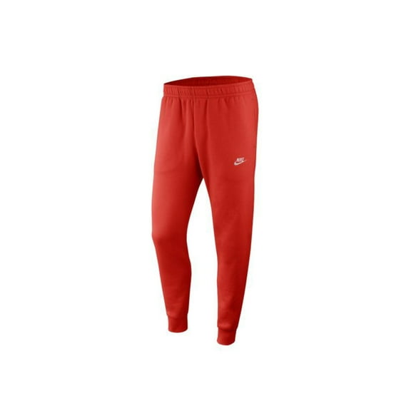 Men's Nike Sportswear University Red/White Club Fleece Joggers (BV2671 657) - XL