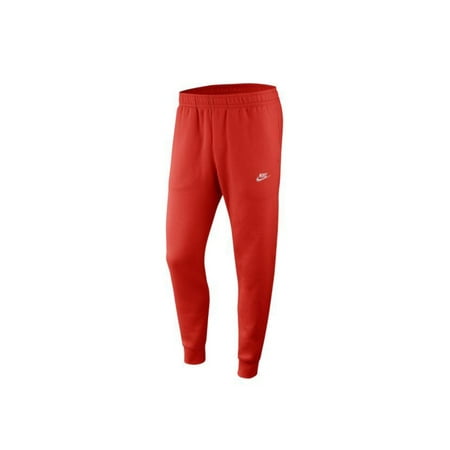 Nike Sportswear Club Fleece University Red/White Men's Jogger Pants BV2671-657