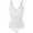 White, variant on MANIFIQUE Shapewear Bodysuit for Women Tummy Control Body Shaper V-Neck Cami Bodysuit with Built in Bra