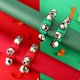 thumbnail image 5 of 6 Piezas Banda de Navidad Muñequeras Pulseras Jingle Tobilleras Musicales Instrumento Percusión Ritmo para Fiesta de Navidad Favores Festival Accesorios (Rojo y Verde) JFHHH pequeña, 5 of 5