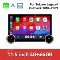 thumbnail image 3 of ZWNAV 11.5 inch Android 15 Car Radio For Subaru Legacy/Outback 2004-2009 Car Multimedia Video Player GPS Navigation Carplay Head Unit Touch Screen 4G, 3 of 15