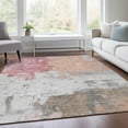 thumbnail image 5 of Dalyn Rugs Machine Washable Indoor/Outdoor Chantille Salmon 9' x 12' Rug, 5 of 9