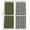 Green, variant on Brown Blackout Curtains for Bedroom/Living Room, Pinch Pleated Black Out Curtains, Modern Painting Farmhouse Striped Abstract Art Room Darkening Window Drapes with Hooks 2 Panels, 59"x70"