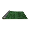 thumbnail image 2 of Ahgly Company Indoor Round Abstract Emerald Green Modern Area Rugs, 8' Round, 2 of 4