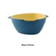 thumbnail image 4 of Juego de cuencos con colador Bearachild cesta de drenaje doble capa Cocina y Comedor azul+amarillo, 4 of 6