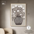 thumbnail image 4 of Folk Art Floral I Canvas Print Vintage Floral Art by Art Remedy, Gold Frame, 36 x 54, 4 of 5