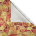 thumbnail image 5 of Ambesonne Geometric Grommet Curtain, Mosaic Digital Style, 50" x 72", Orange Marigold Red, 5 of 6