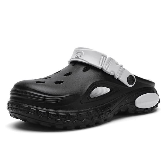 Men's Garden Shoes Adult Outdoor Sports Sandals Summer Beach Shoes Casual Slippers Lightweight Breathable