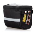 thumbnail image 5 of Cesta para bicicleta, cesta frontal para bicicleta, bolsa frontal aislada para bicicleta de montaña, bolsa para manillar de bicicleta, bolsa enfriadora con tira reflectante, 5 of 5