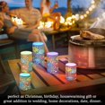 thumbnail image 4 of Yayeee Flameless Candles with Remote Flickering Battery Operated Multi Color Changing, Vibrant Tomatoes, 4 of 7