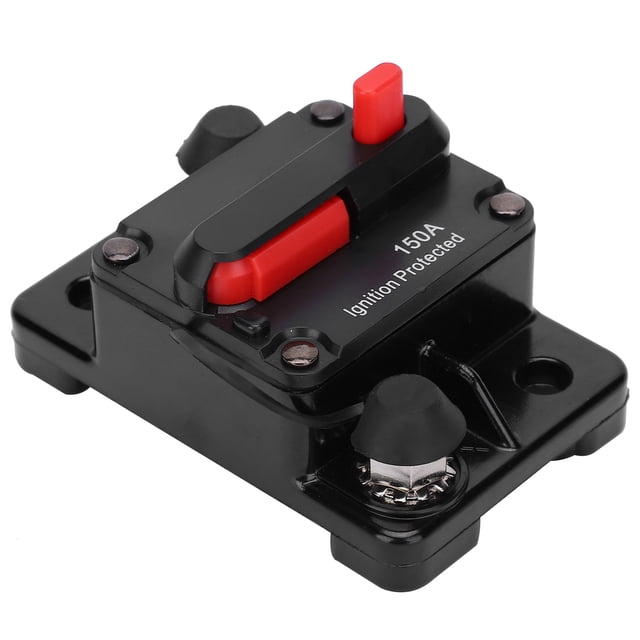 Khall Disjoncteur HT-601, Porte-Fusible à Réinitialisation Automatique Porte-Fusible Cuivre Porte-Fusible Étanche Porte-Fusible à Réinitialisation Automatique Dc1242v