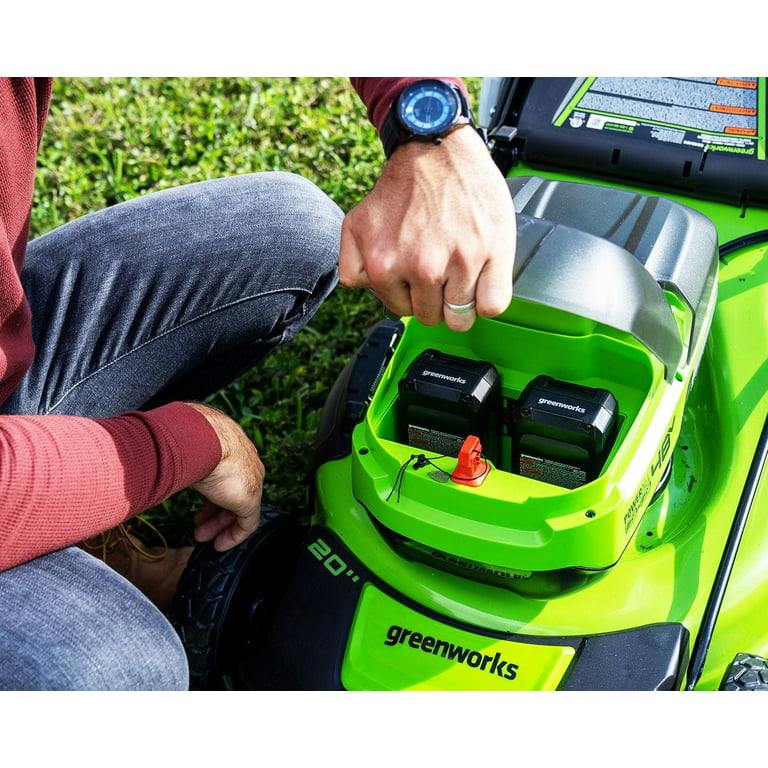 48V (2 X 24V) 20-Inch Cordless Lawn Mower