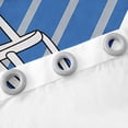 thumbnail image 5 of Sports Football 30%-50% Blackout Curtains White and Sky Blue Rugby Helmet Curtains & Drapes 42''Wx90''L, American Football City Themed Curtains Retro 3D Ball Game Window Curtains(Detroit), 5 of 6