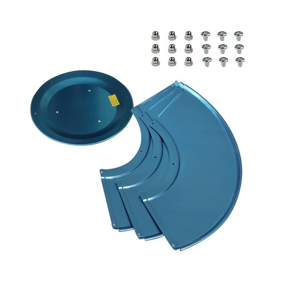 Patio Heater Reflector Shield Propane Outdoor Heater Replacement Top Dome Easy Mounting Reflector Cover