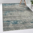 thumbnail image 3 of Luxe Weavers Modern Abstract Blue 9x12 Modern Area Rug, Stain-Resistant Carpet, 3 of 7