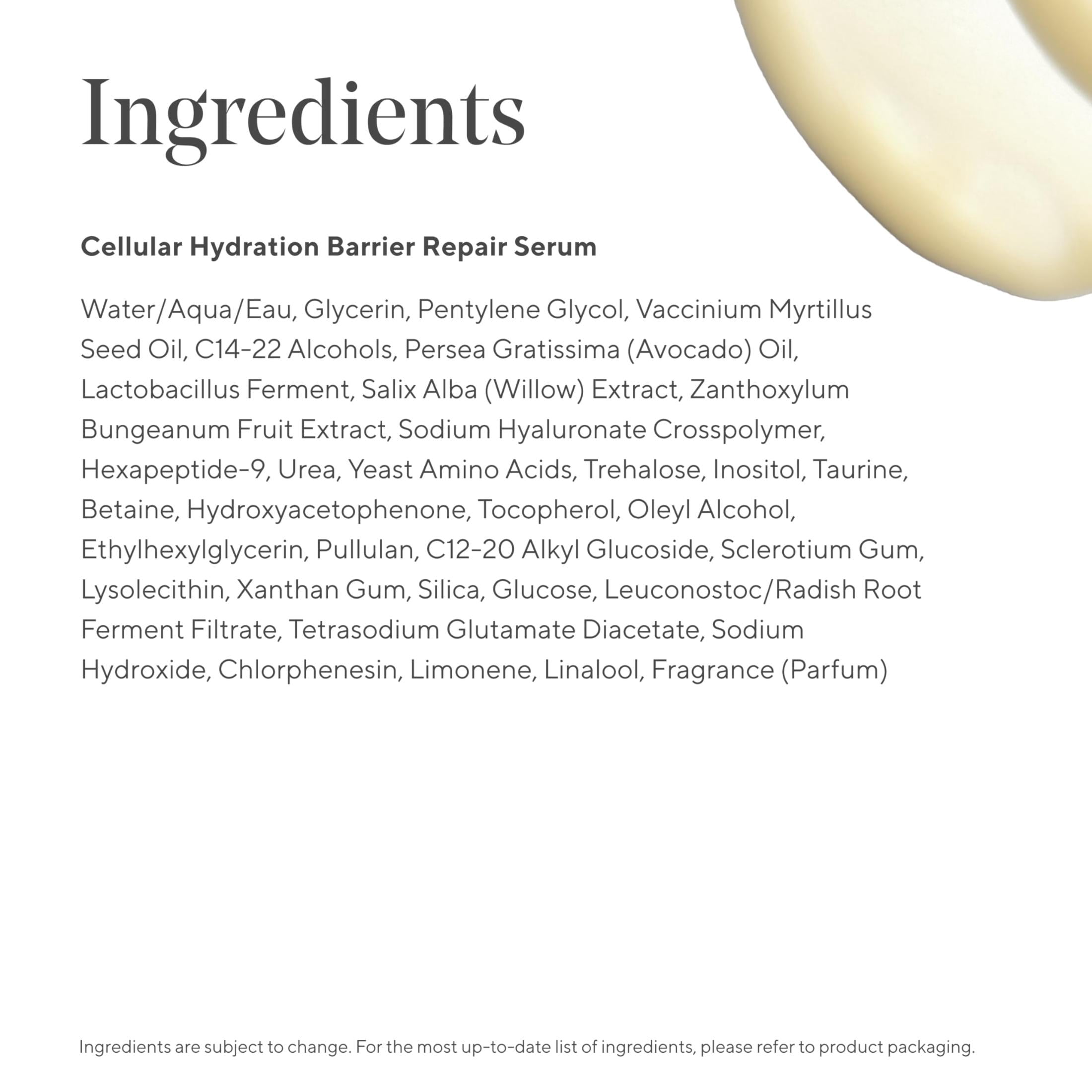 Murad Cellular Hydration Barrier Repair Serum - Hydrating Face Serum Repairs Lipid-Depleted Skin Barrier- Hexapeptide-9, Bilberry, and Hyaluronic Acid Delivers Stronger Healthier Skin - 1 Fl Oz
