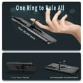 AutoCovers Case for Samsung Galaxy A15, Ring Holder Rotating