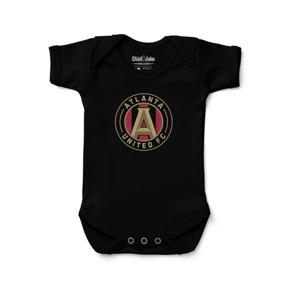 Infant Chad & Jake Black Atlanta United FC Bodysuit