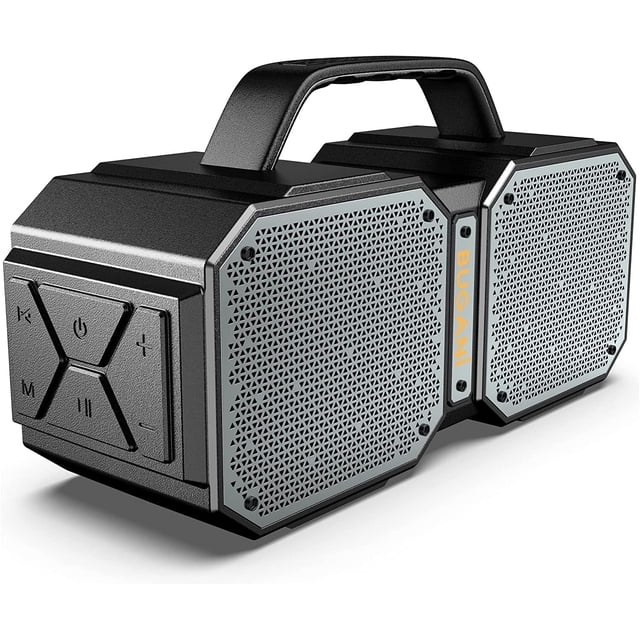Altavoz Bluetooth BUGANI Shock impermeable 60W negro