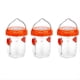 thumbnail image 1 of Trampa para Avispas Colgante con Energía Solar, Trampa para Avispas con Luz LED UV, Trampa para Avispas Reutilizable Naranja, 1 of 5
