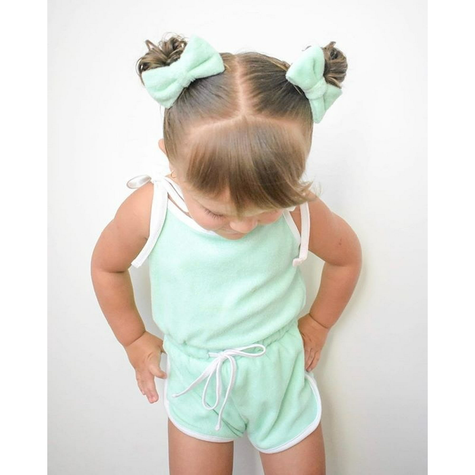 Baby girl jumpsuit romper discount